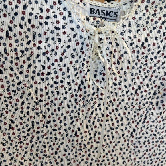 Basics Black and White Flower Pattern Maxi Dress - Picture 5 of 7